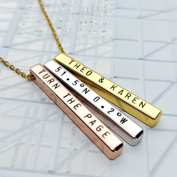 Littlesmith bar necklace Clearance