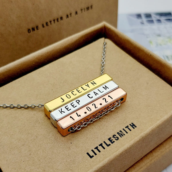 Littlesmith bar necklace Clearance